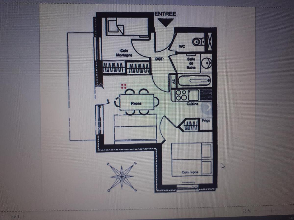 Valfrejus - Appartement "L'Erable" Les Chalets De Florence 2 - Chaleureux Et Fonctionnel - Plein Centre A Cote Des Telecabines - 4 A 7 Pers Exterior photo